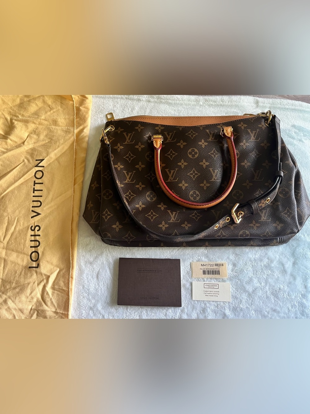 Louis Vuitton Pallas Monogram Épice M41722